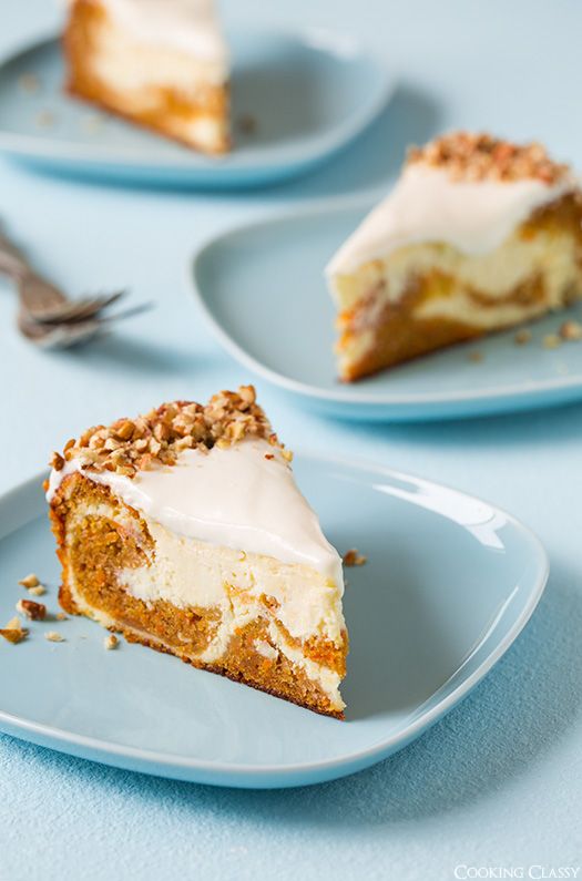 Carrot Cake Cheesecake.