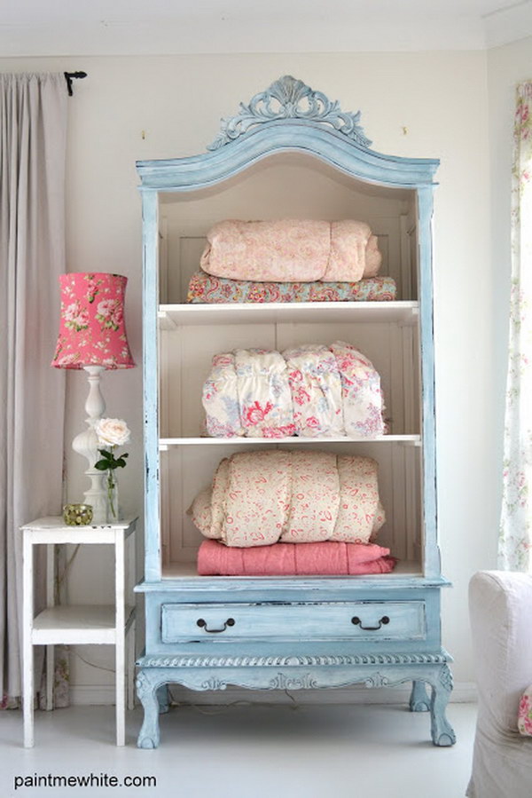 DIY French Armoire Makeover.