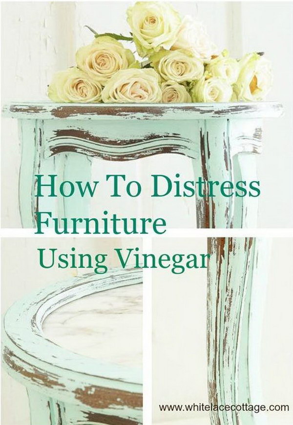 DIY Shabby Chic Painted and Distressed Furniture.