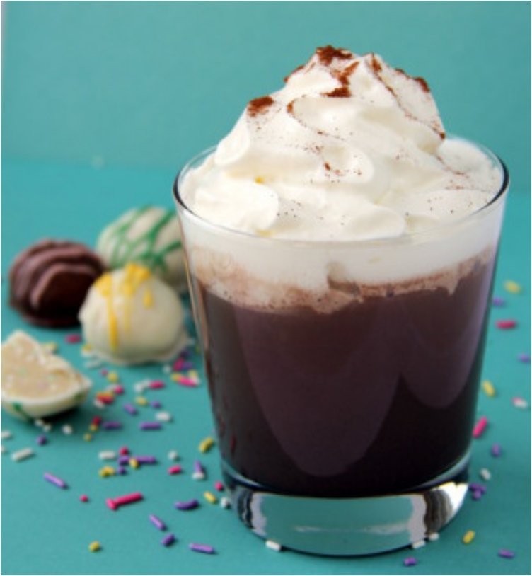 Dark Chocolate Cinnamon Easter Eggnog.