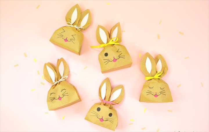 Easter Bunny Treat Bags.