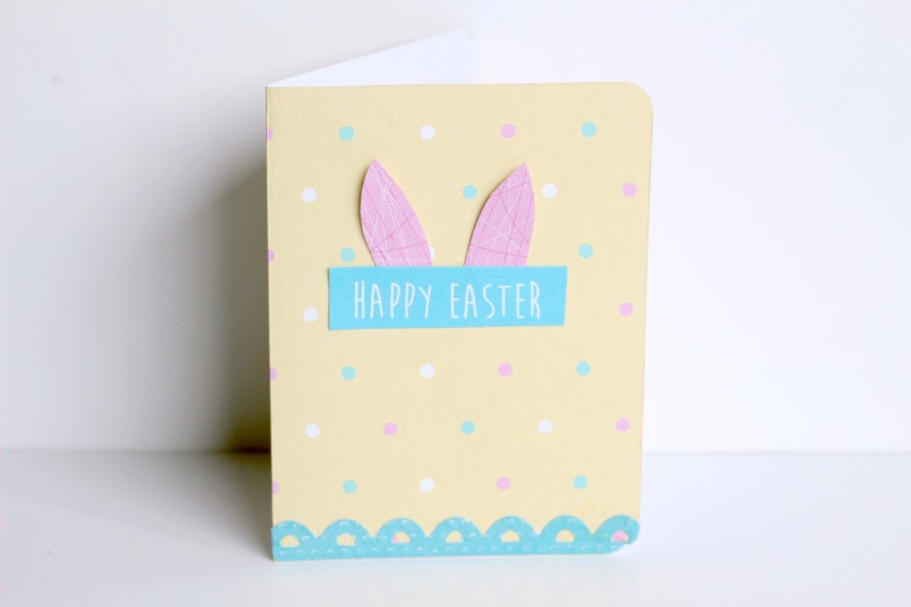 Easter Card With Free Printables.