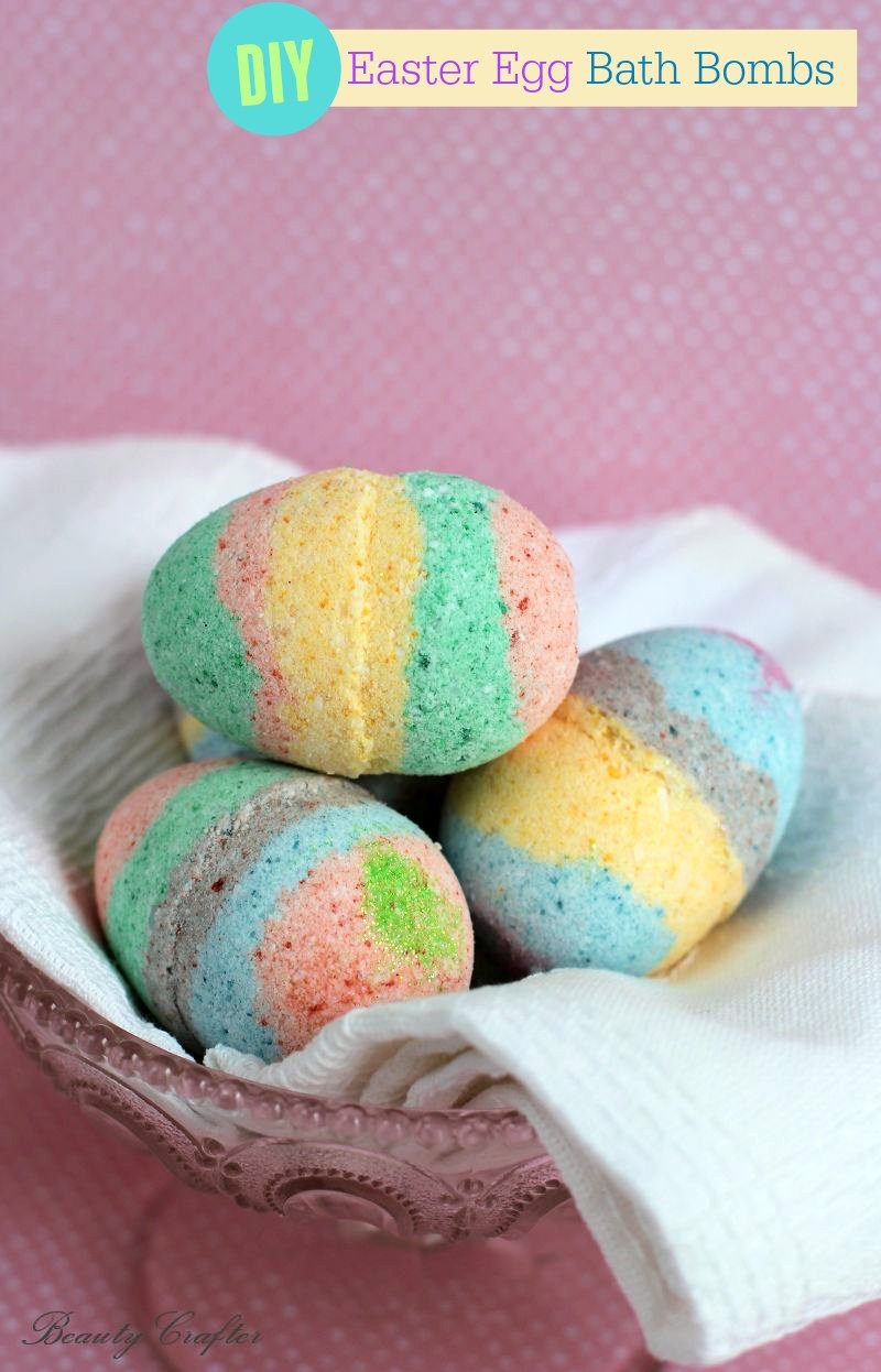 Easter Egg Bath Bombs.