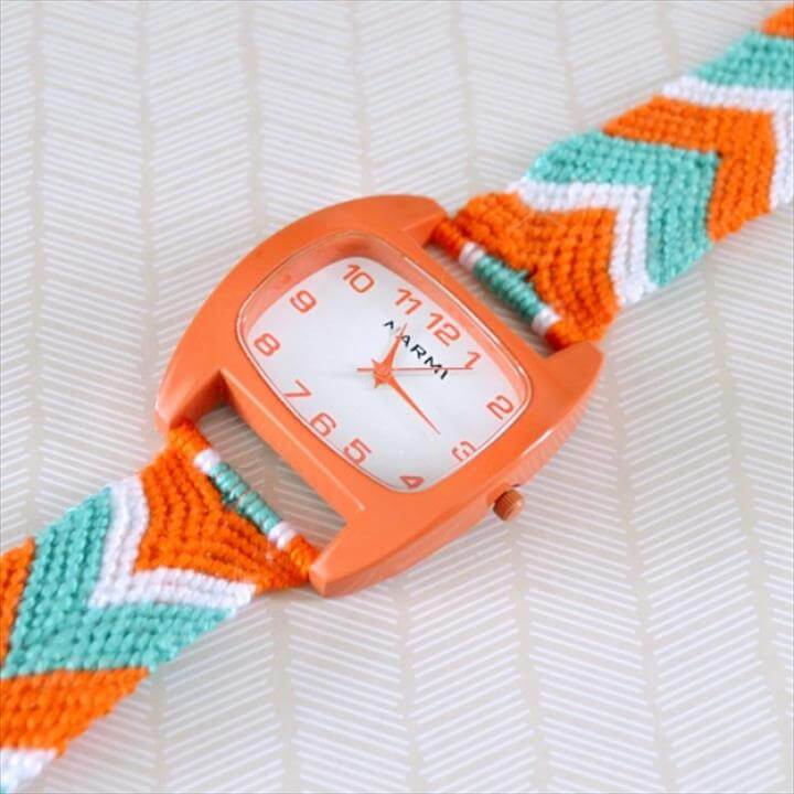 Friendship Bracelet Watch.