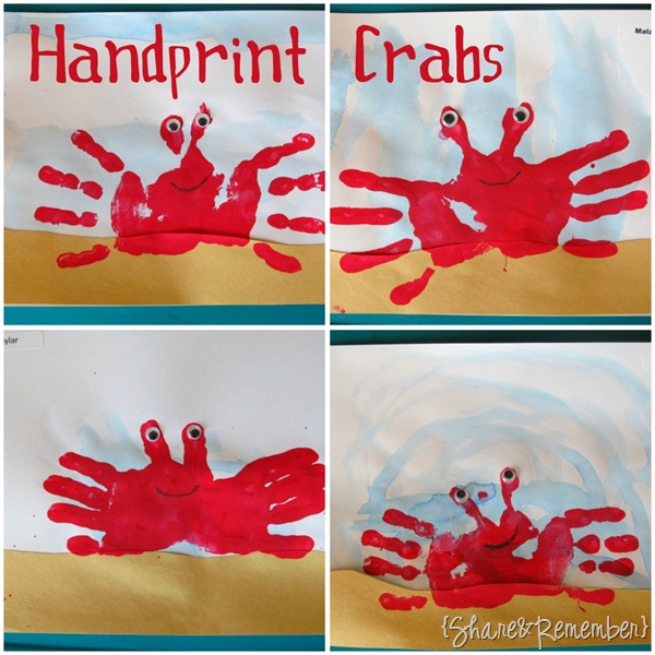 Handprint Crabs.