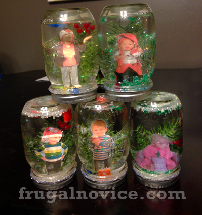 How to DIY Custom Snow Globes.