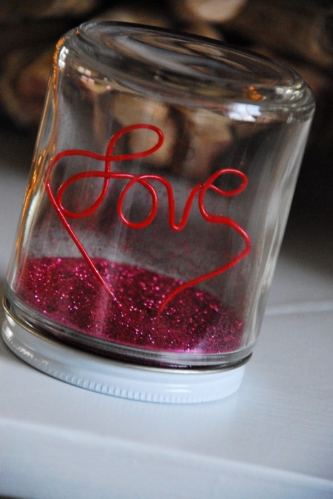 Jar of Love Snowglobe.