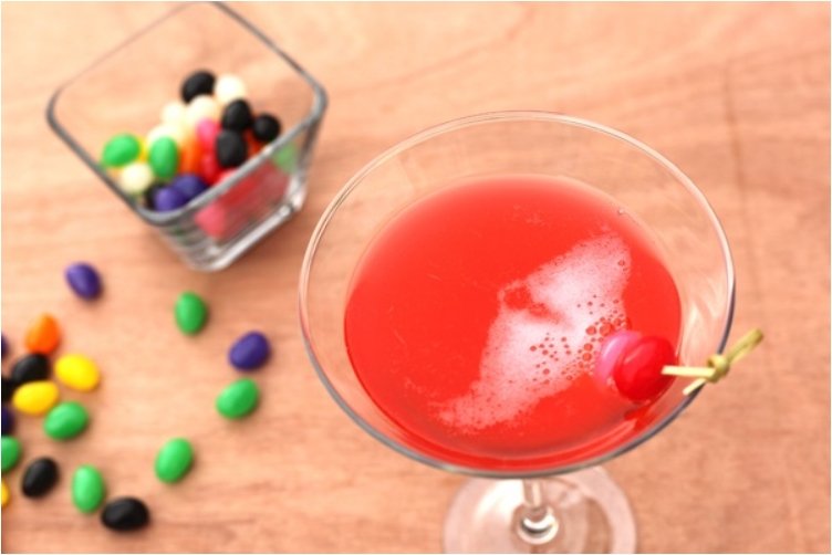 Jelly Bean Vodka Easter Cocktails.