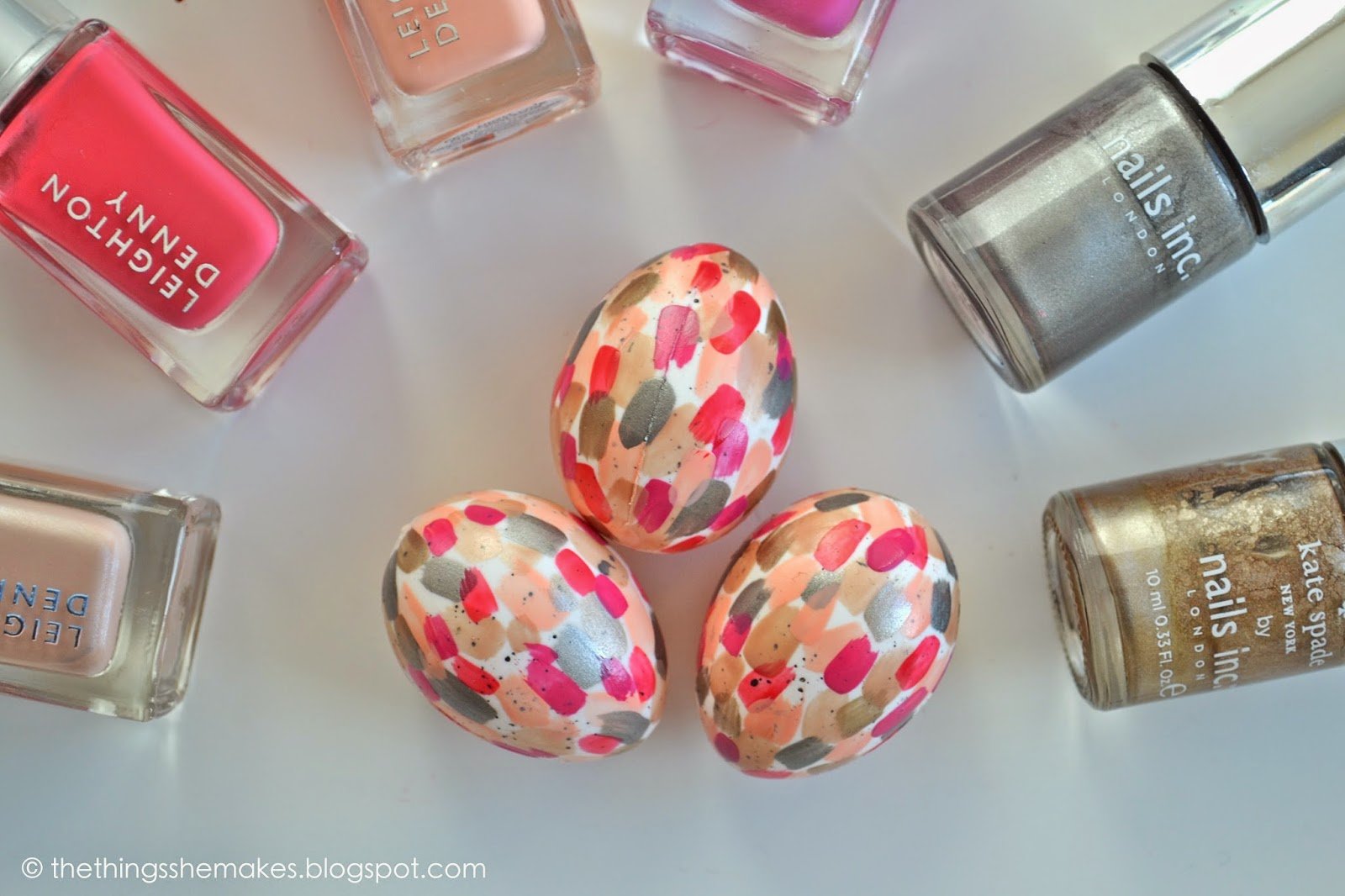 Nail Varnish Easter Eggs.