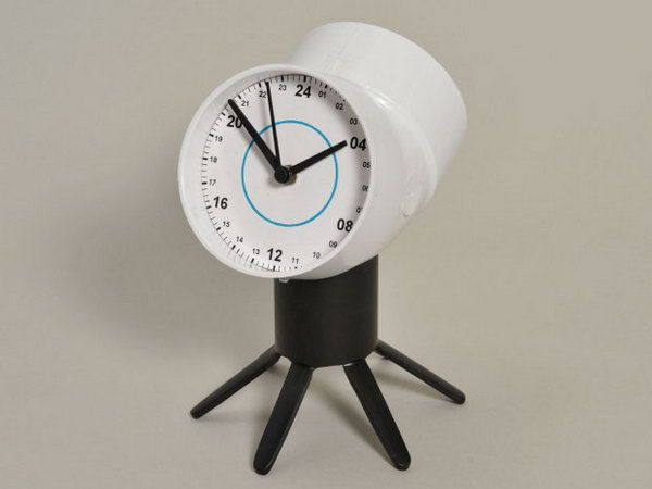 PVC Two-Faced Clock.