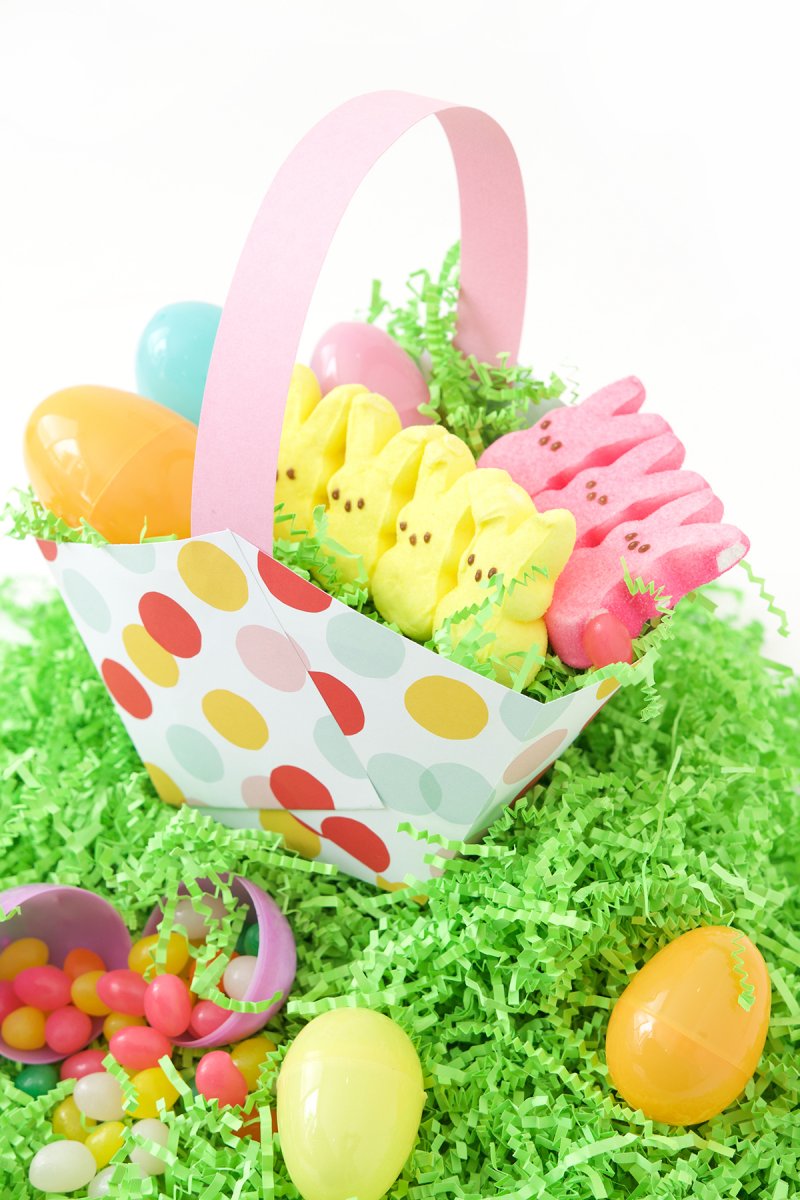 Paper Easter Baskets.