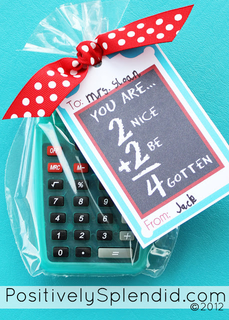 Personalized Calculator and Free Printable.