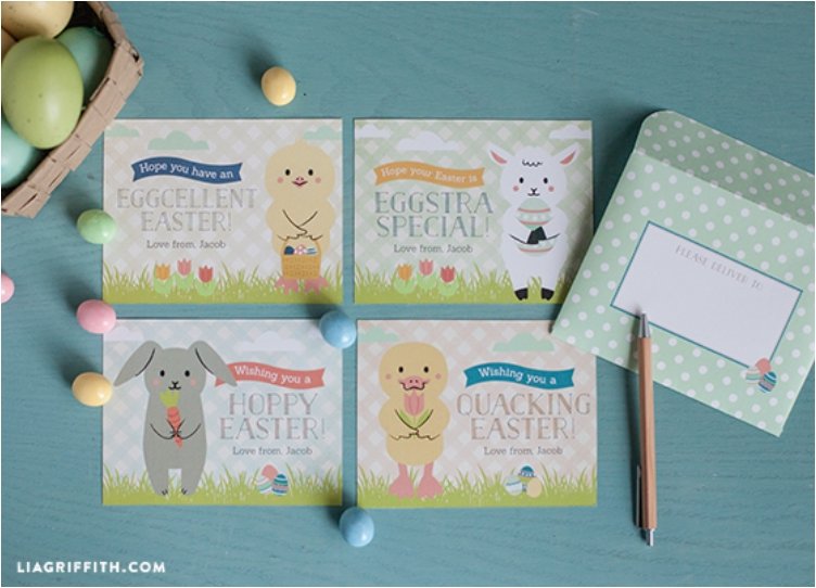Bunny Printable Cards.