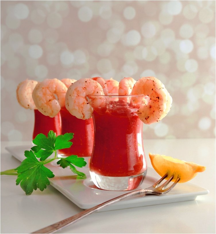 Roasted Shrimp Cocktail.