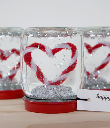 Snow Globe Valentine.