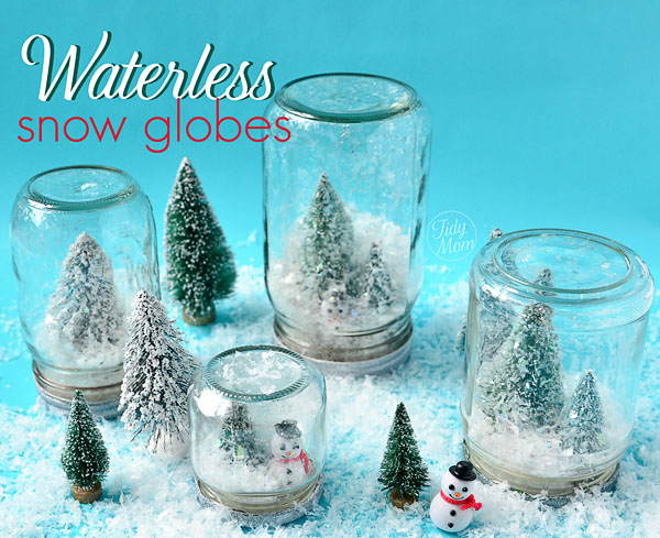 Water less Snow Globes.