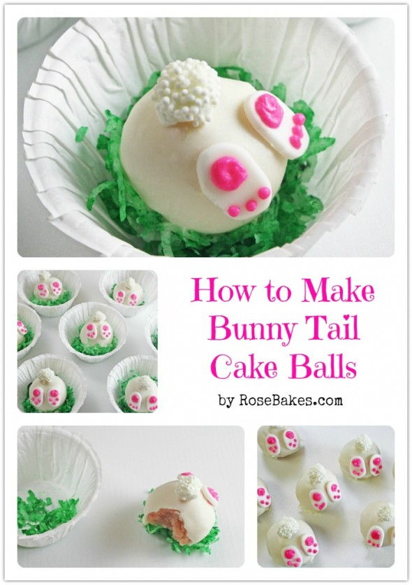 Bunny Tail Cake Balls.