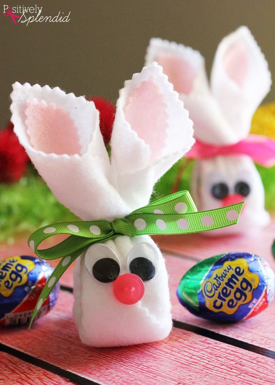 Cadbury Cream Egg Bunnies.