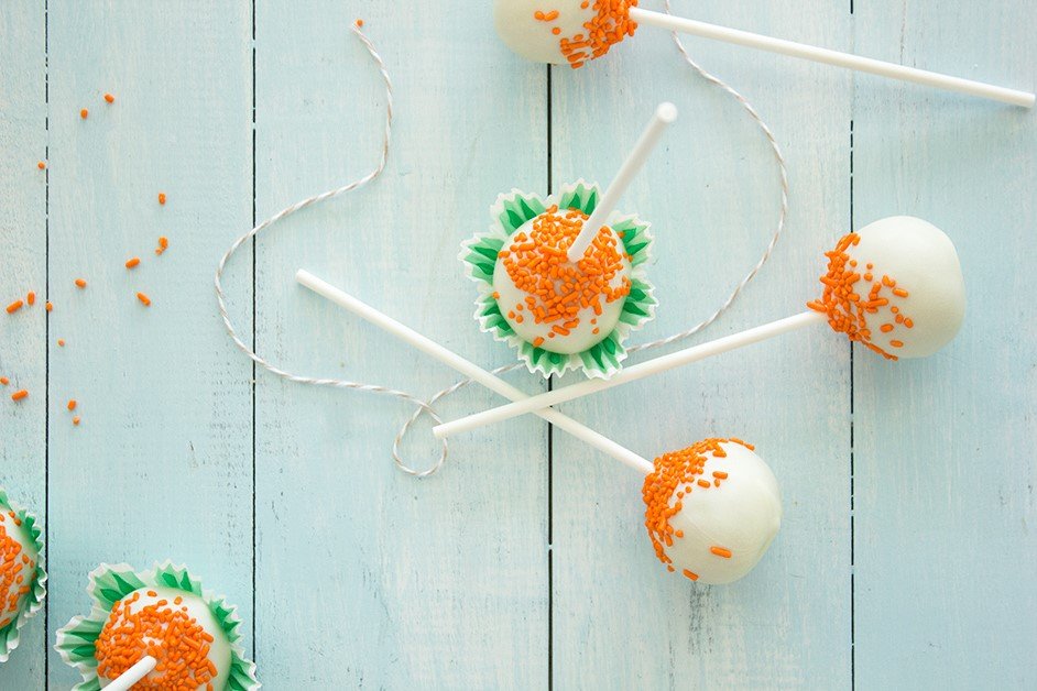 Carrot Cake Pops.