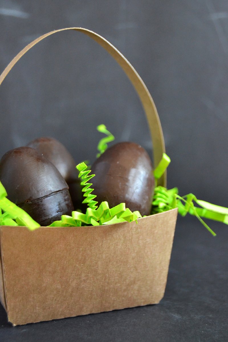 Chocolate Easter Egg Soaps.