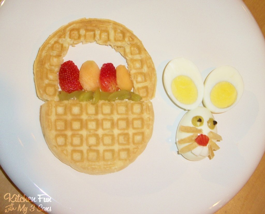 Easter Bunny Basket Breakfast.