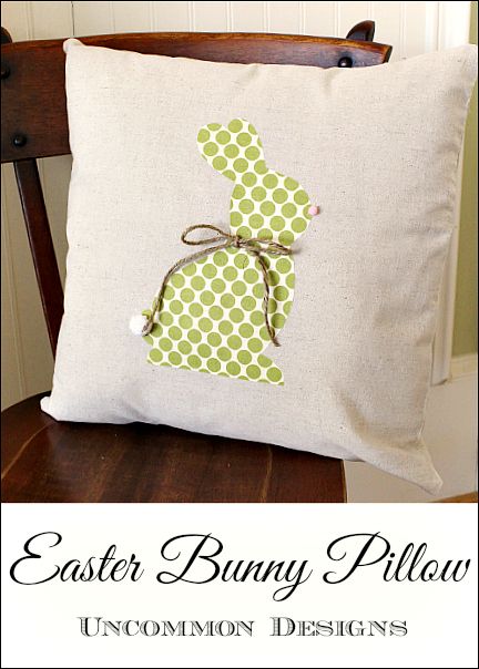 Easter Bunny Pillow.
