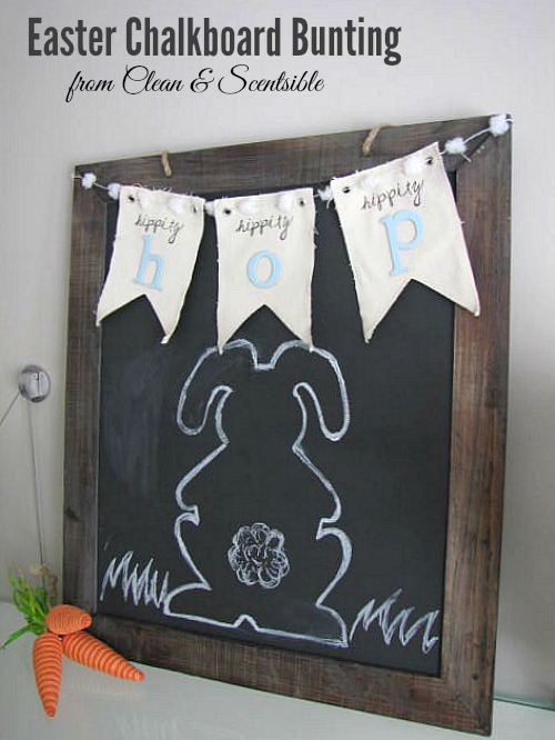 Easter Chalkboard Bunting.