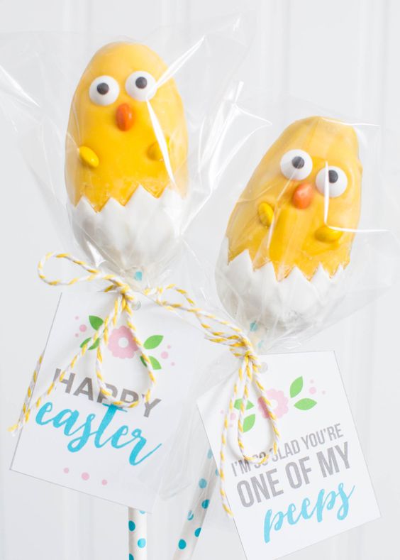 Easter Chick Treats.