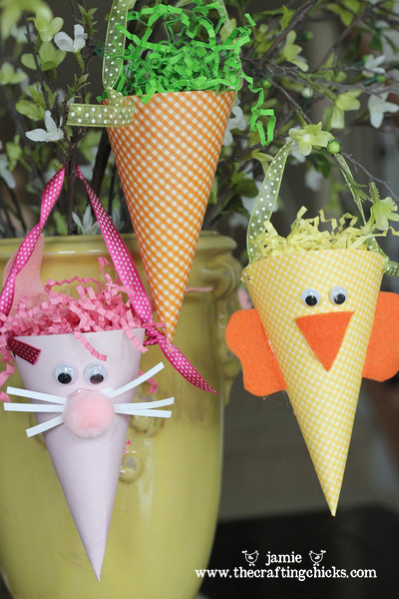 Easter Cone Goodies.