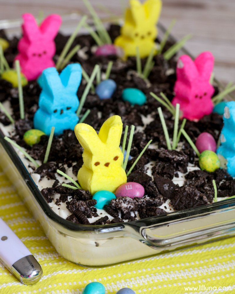 Easter Dirt Cake.