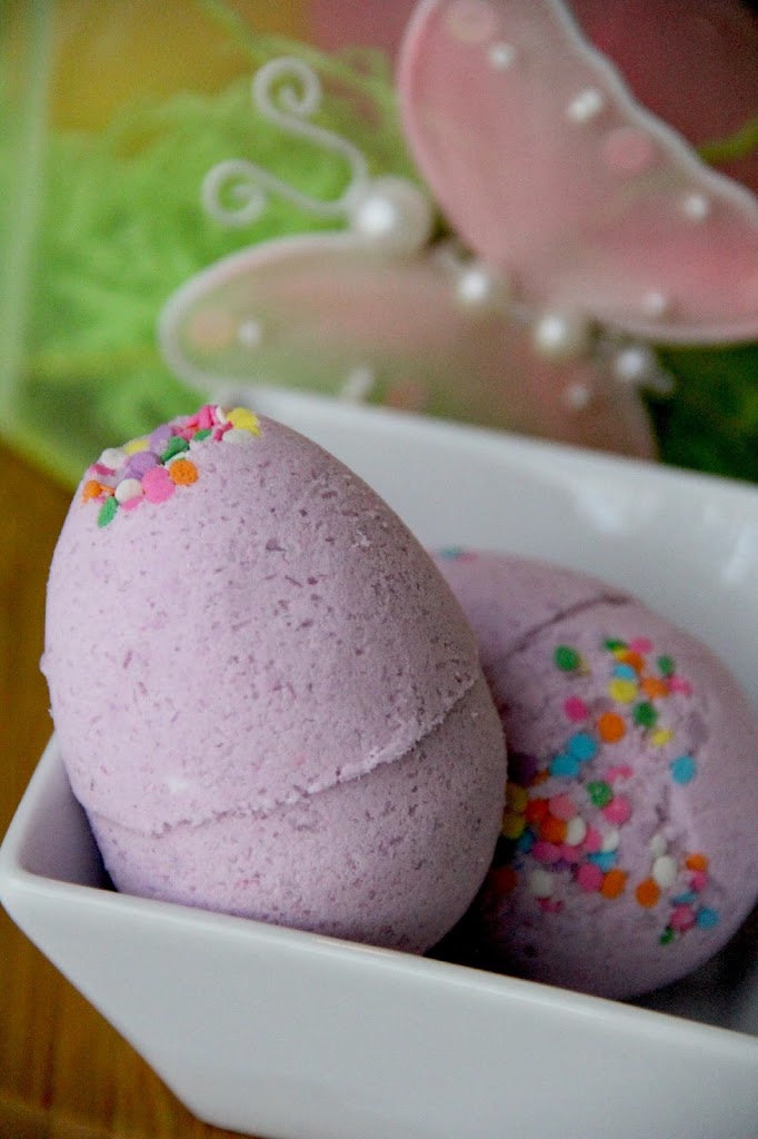 Easter Egg Bath Bombs.