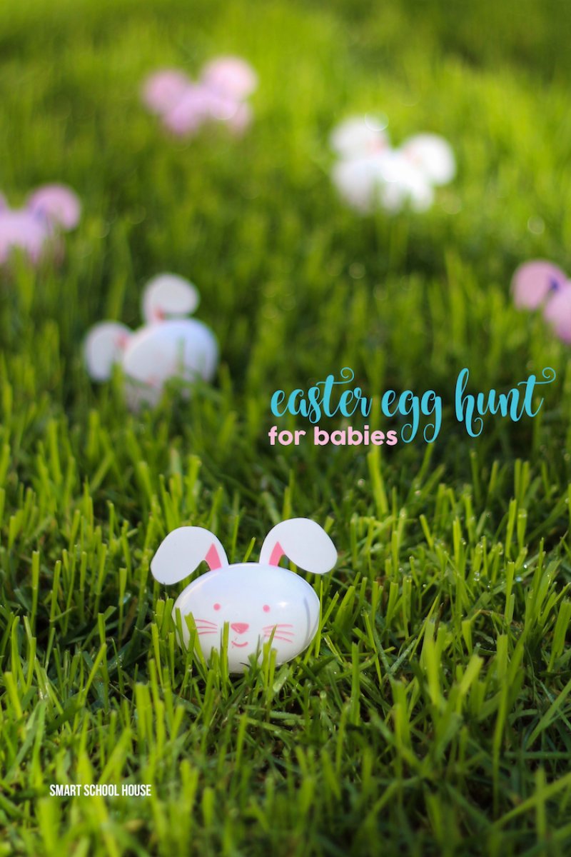 Easter Egg Hunt Idea for Babies and Toddlers.