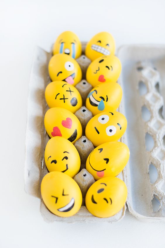 Emoji Easter Eggs.