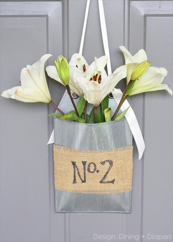 Front Door Flower Basket.