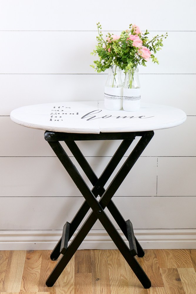 Furniture Flip Repurposed Table.