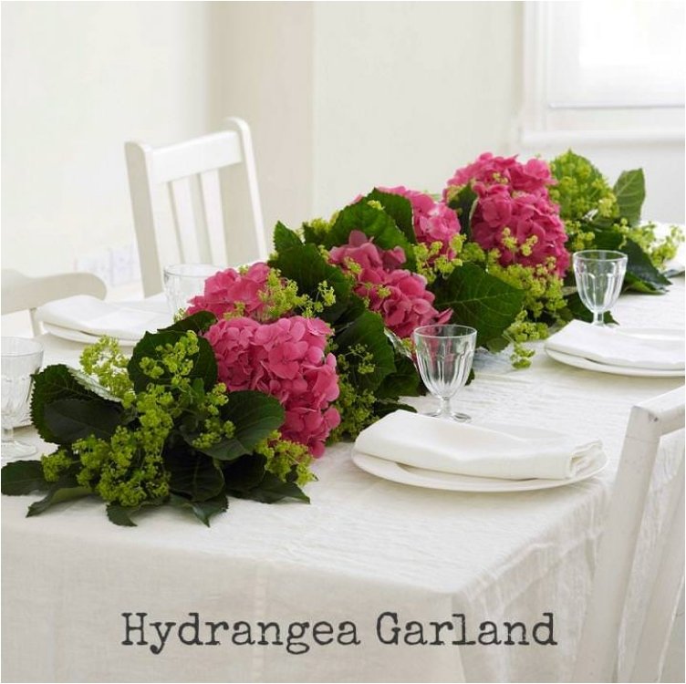 Hydrangea Garland.