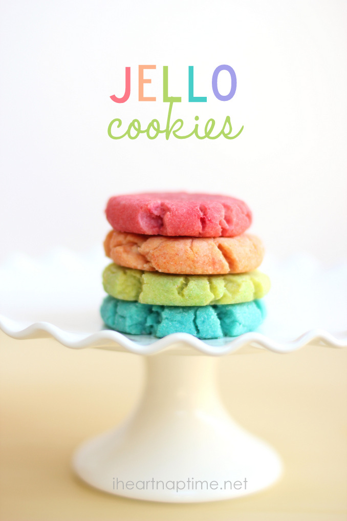 Jello cookies from I Heart Naptime.