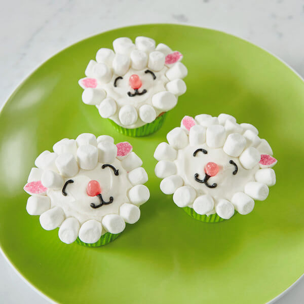 Lamb Cupcakes.