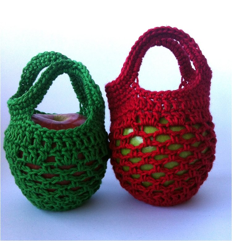 Mini Crochet Gift Bag.