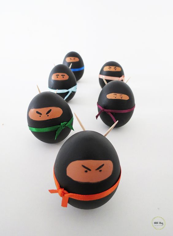 Ninja Easter Eggs.
