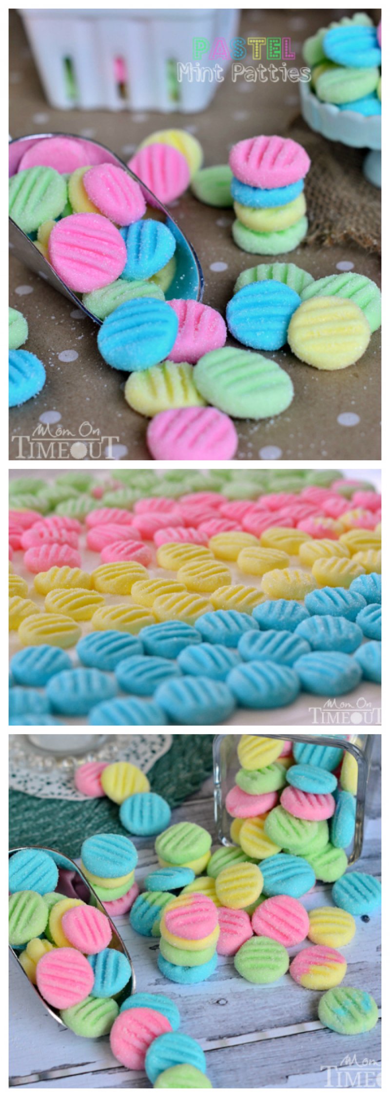 Pastel Mint Patties.