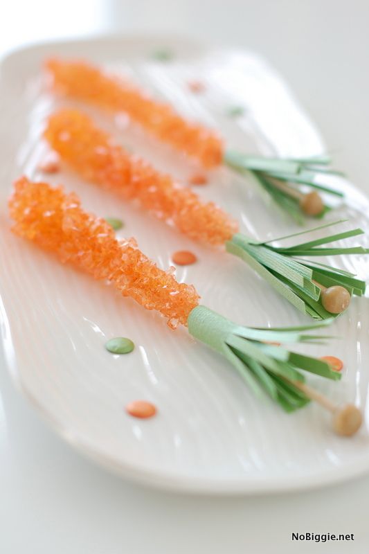 Rock Candy Carrots.
