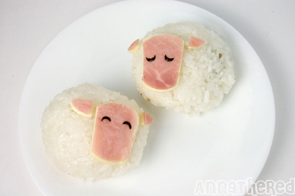 Sheep Rice Ball.