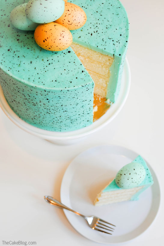 Speckled Egg Cake.