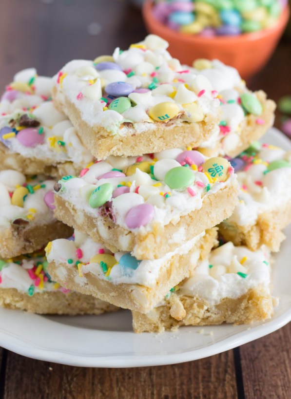 Spring Confetti Bars.