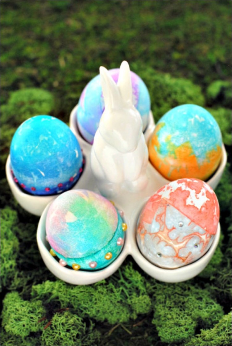Stained Glass Easter Eggs.