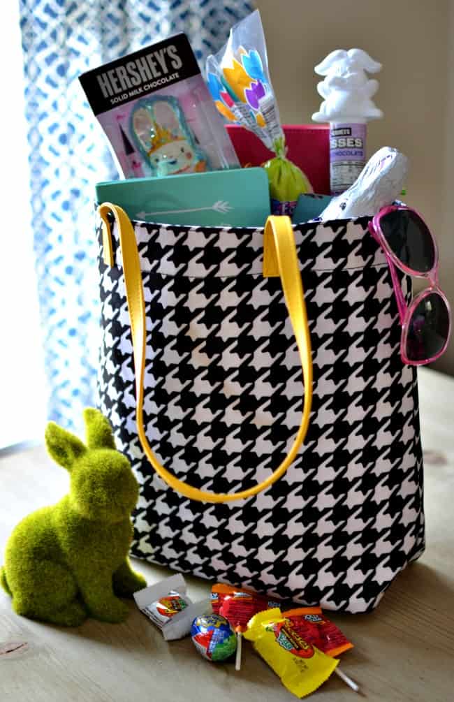 Teen Girl Tote Bag Easter Basket.