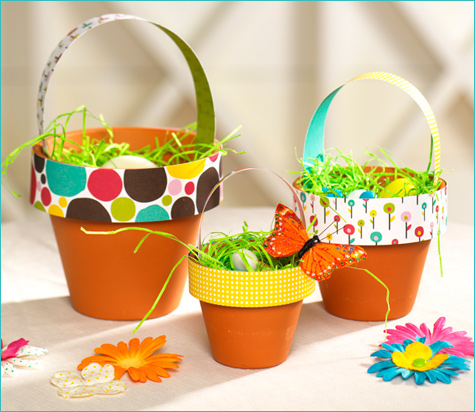 Terracotta Easter Baskets.