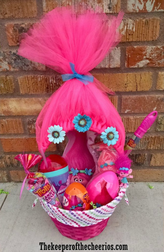 Trolls Movie Easter Basket.