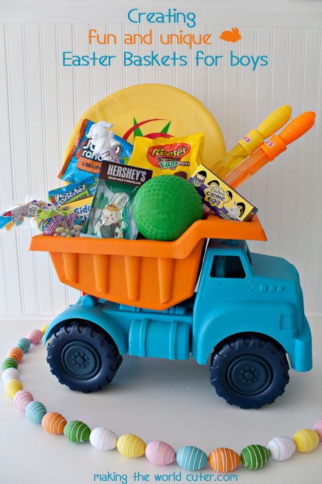 Truck Easter Basket.